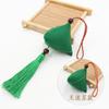 Wang ZhengZongzi Triangular Sachet de Ajenjo Colgante Pequeño Regalo Hanfu Sachet Decorativo Regalo del Festival de Medio Otoño