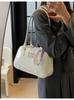 Bolso de Mano Retro Transfronterizo 2026 Modelo Nuevo Bolso de Hombro Simple Versátil Diseño de Nicho Bolso Cruzado de Moda para Mujer