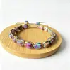 Piedra Emperador Estilo Bohemio Tejido a Mano Piedra Natural Diseño de Cuentas Multicolor con un Toque de Lujo Ligero Estilo Bohemio
