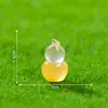 Mini paisagem criativa cabaça decorativa que brilha no escuro, ornamento DIY para paisagismo de jardim, acessório para pendurar, mini decoração de mesa