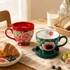 Tapa de Cerámica de Alta Calidad OMK, Diámetro Grande 10 cm, Tapa Individual Universal para Tazas y Tazas de Desayuno, Antipolvo, Venta al por Mayor