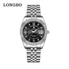 Longbo novo relógio masculino masculino negócios luxo moderno da moda pulso Douyin celebridade da internet venda direta do fabricante