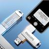 Memoria USB de Doble Interfaz USB 3.0 Tipo-C de Alta Velocidad para Uso en Computadora y Teléfono Móvil 128g Memoria USB