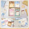 Cuaderno de Notas Adhesivas Miffy Rabbit N-time de Mipin Stationery para Estudiantes de Primaria, Páginas de Colores, Rilakkuma, Hello Kitty, Notas Adhesivas de Alto Valor