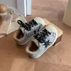 Zapatos de Lona Retro de Caña Baja para Niños con Forro de Felpa para Calidez, Zapatos Deportivos para Niñas con Puntera de Concha de Estrella, Zapatos para Niños con Suela Suave Antideslizante