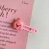 Pinza Rosa para el Cabello de Castor Pequeño Rubí Loopy Estilo Mismo que Pequeño Libro Rojo Dibujos Animados Lindos Flequillo Pinza Lateral Pinza de Pato