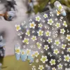 Adesivos Tomoni para Nail Art em Relevo Sol Simples Pequenos Frescos Adesivos de Unha Frangipani Apaixonado Série Férias de Verão