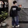 Conjunto de Ropa de Otoño para Niños 2026 Nuevo Estilo Conjunto de Dos Piezas con Sudadera y Jeans de Otoño para Niños Medianos y Mayores Atractivo Moderno a la Moda