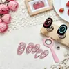 Nuevo imán circular hueco tipo ojo de gato para decoración de uñas, herramienta de imán tipo piruleta mejorada para succión rápida en los huecos