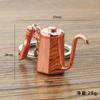Creativo Llavero de Café Tridimensional 3D Colgante de Utensilios de Cocina Llavero de Taza de Café Regalo de Acompañamiento para Exposición de Negocios Souvenir