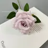 Flor Artificial Flor Única Rosa Diamante Atacado Arranjo de Flores Romântico para Casamento Decoração de Parede de Flores Arranjo de Flores Dia dos Namorados Flor Artificial