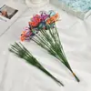 Mariposa de Tela de Colores Simulada Impresión 3D Decorativa Accesorios de Tocados Antiguos Paquete de Materiales para Pasador de Pelo DIY Fotografía Arte Floral