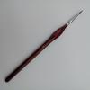 Procesamiento de varilla de plástico lana de nailon plana pluma plana pluma Gouline pincel para pintura al óleo digital vinilo yeso pincel para pintura cerámica