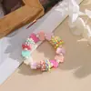 Borboleta de Acrílico Personalizada Pérola Decoração de Feriado Infantil Pulseira de Desenho Animado Joia Fofa Infantil Pulseira Pulseira