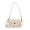 Bolso bandolera de alta gama estilo coreano con lunares para mujer, bolso cuadrado pequeño con lazo, versátil para ir al trabajo, bolso de moda con diseño de nicho