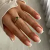 Unhas Portáteis Atacado Cor de Pele Nude Quadradas Simples Estilo Ins Bordas Brancas Unhas Francesas Postiças Unhas Portáteis Unhas Postiças