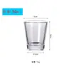 Copo de Vinho Branco de Vidro Atacado, Copo de Dose Única, Copo Bala de Pequena Capacidade Doméstico, Copo de Licor, Taça, Copo Pequeno