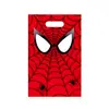 Bolsa de Regalo para Fiesta de Cumpleaños Infantil de Spider-Man Bolsa de Regalo de Agradecimiento Bolsa de Dulces Bolsa de Galletas Bolsa de Embalaje de Plástico Capitán América