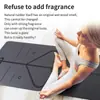 Tapete de Yoga Brilhante PU Personalizado com Borracha Antiderrapante 185*68*0,45cm Alta Resiliência Tapete Profissional de Fitness Transfronteiriço
