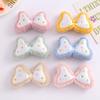 Lazo de Lunares de Peluche para Accesorios de Cabello DIY, Lazos para Almohadas, Calcetines para Zapatos, Accesorios para Bufandas, Pinzas para el Cabello Personalizadas