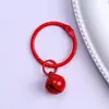 Soporte para Tarjetas de Aleación con Pintura Horneada de Color Llavero de Campana de 14 mm Colgante Accesorios para Llaveros Hechos a Mano DIY Materiales Venta al por Mayor