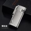 PL139 chapado en metal doble recto en encendedor a prueba de viento inflable comercio electrónico transfronterizo suministro regalos creativos personalizados