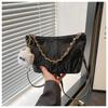Bolsa Pequena da Moda Feminina 2025 Nova Corrente Elegante Nicho Bolsa Transversal Popular Texical Ombro Axila Balde