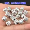 S999 Prata para Pés Vintage Beads de Desejo Caqui Pulseira Trançada Pulseira de Fio Colar Acessórios DIY Feitos à Mão