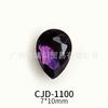 Prego Diamante roxo escuro Série Multi-corte pontiagudo Violeta Super Flash vintage cristal unha nude jóias de diamante