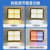 Puesto Noche Mercado Luz Hogar Súper Brillante led Apagón Luz de Emergencia usb Carga Exterior Camping Iluminación Solar