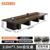 Mesa de Conferência Mesa Longa Mobiliário de Escritório Simples Moderno Conjunto de Mesa e Cadeira para Sala de Conferência Grande Mesa e Cadeira para Recepção Negociação Treinamento
