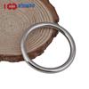 Anillo de elevación circular sin costuras de acero inoxidable 304, anillo de acero sólido sin costuras, anillo de conexión para hamaca de yoga, anillo de acero