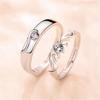 Anillo de pareja anillo para hombre y mujer anillo de propuesta de pareja libro rojo pequeño joyería red roja Mobius para novia