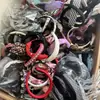 Diademas Estilo Coreano al por Mayor, Pinzas para el Cabello Modernas y Elegantes, Accesorios para el Cabello para Controlar el Cabello Suelto, Patrón de Cuadros