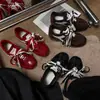 Zapatos Cortez Ligeros Retro con Cordones Zapatos Deportivos Individuales para Mujer 2026 Otoño Nuevo Estilo Aumento Oculto de Altura Casual Versátil Zapatos de Entrenamiento Alemanes