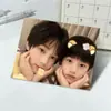 Lumu PolaroidTF 4ª Generación Wang Lu, Jie Mu, Zhi Cheng Serie de Revelado de Fotos Lindas Cerdo Pan Adorable Merchandising Imprescindible Tarjeta Pequeña de Doble Cara