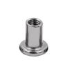 Tuerca biselada de acero inoxidable 304 de fábrica, tornillo hembra para conexión de tuerca de seguridad, tuerca de mueble biselada