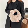 Bolsas para Mujer 2025 Nuevo Modelo Nicho de Gama Alta Felpa Casual Bolso Cruzado Tendencia Personalidad Moda Bolso de Mano