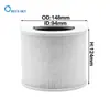 Para Cartucho Esquerdo/Girar H13 Hepa Mini Purificador de Ar Rf Peças