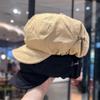 Sombrero Octagonal para Niños Estilo Yu Shuxin para Primavera, Verano y Otoño, Nuevo Moda Versátil Adelgazante Facial Ala Pequeña Enrollable Boina de Artista