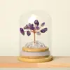 Botella de los Deseos de Cristal Natural Adorno Creativo Artesanías de Cristal Árbol del Dinero Micro Paisaje Árbol Desmagnetizador Al por Mayor