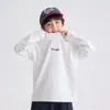 Nueva colección de invierno de Haima de camisetas de manga larga para niños, colección de invierno 2026, camiseta interior antibacterial, cuello redondo, para niños
