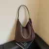Bolsa de Palha Tecida de Alta Qualidade 2026 para Mulheres, Bolsa de Ombro Única de Grande Capacidade, Bolsa Versátil Simples para o Dia a Dia
