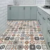 Pegatinas de Línea de Guía de Onda para Azulejos de Piso, Decoración de Rodapié Resistente al Desgaste para Sala de Estar, Pegatinas de Piso, Pegatinas de Pared Autoadhesivas para Piso de Azulejo, Pegatinas de Línea de Cintura