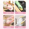 Luvas de Lavar Louça para Mulheres, Limpeza Doméstica da Cozinha, Espessadas e Forradas com Lã, Duráveis, Luvas de Borracha Impermeáveis para Lavar Louça e Roupas