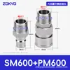 Aço Inoxidável 304 Tipo C Alto Fluxo Marinho Sm400Sf600 para Sh800 Conector Rápido Macho e Fêmea Passante