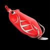 Isca de Rã Eagle Field Modificada com Cabeça Barbada, 14g e 10g, Anzol Blood Groove Inclinado para Cima, Isca para Blackfish, Material de Pesca de Rã Modificado, Modelo com Lantejoulas