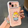 Funda de Teléfono de Muñeca Bebé Llorona de Lunares para Apple 17 Pro Max, Alto Valor para Niñas, Dibujos Animados Transparentes para 16/15/14