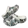 Sandalias de Playa Populares Versátiles de Verano Transfronterizas con Diseño Impreso, Sandalias y Chanclas de Verano de Suela Suave para Hombre