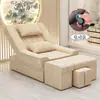 Sofá para Salón de Uñas y Pestañas, Sillón Reclinable, Tina para Pies, Pedicura, Limpieza de Oídos, Baño, Cama de Masaje para Pies, Sofá de Masaje para Pies, Cama de Masaje Eléctrica
